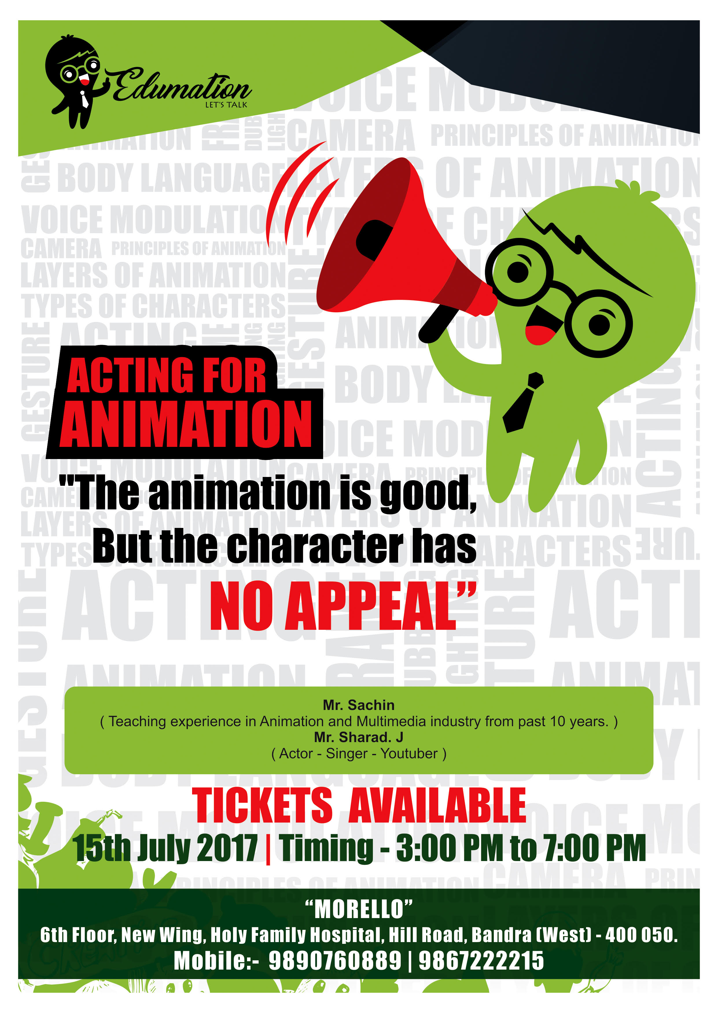 Animation workshop by Edumation